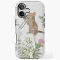 thumbnail image 1 of Kitty Cats Playing Playful Illustration Art iPhone Case 17 16 15 14 13 12 11 Pro Max, 1 of 2