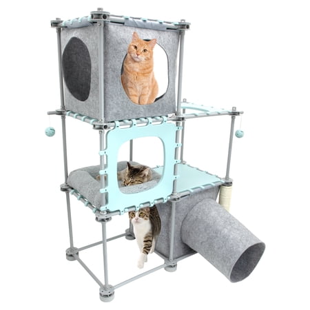 Kitty City 2.0 Mega Kit Cat Furniture, All Cats/Kittens