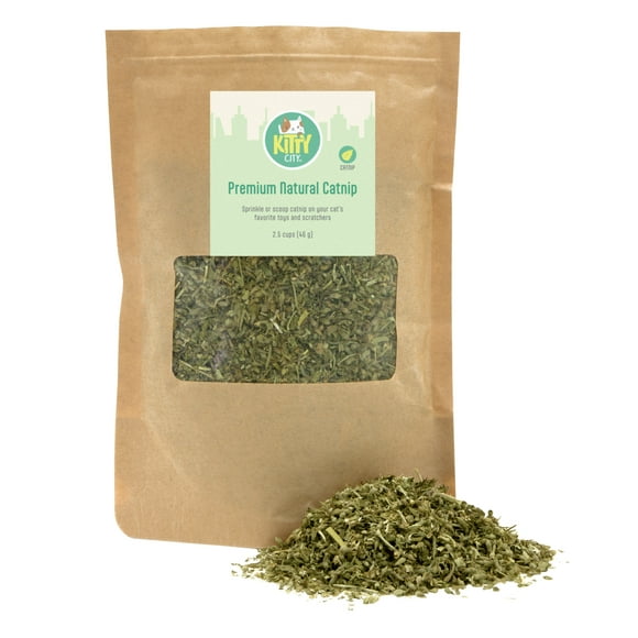 Kitty City Premium Natural Catnip, Long-Lasting Fresh Catnip, Canada Grown