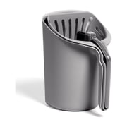 Kitty City Infinity Litter Scoop, Compact All-in-One Litter Box Cleaning Tool for Cats