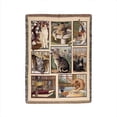 thumbnail image 1 of Kitty Corner Tapestry Throw Blanket Tapestry Throw Blanket Jacquard Woven Fashionable Design 60 X 47 in., 1 of 1