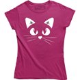 thumbnail image 1 of Kitty Face Joke Humor Animal Cat Lover Funny Cute Pocket Womens T-Shirt, 1 of 4