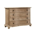 thumbnail image 1 of Kitty Haw Traditional 49-inch Reclaimed Pine Bowfront Chest of Drawers, 1 of 3