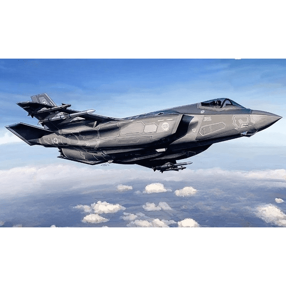 Kitty Hawk Model Assembled Aircraft Model Kit KH80103 F-35A Lightning II Strike Fighter 1/48