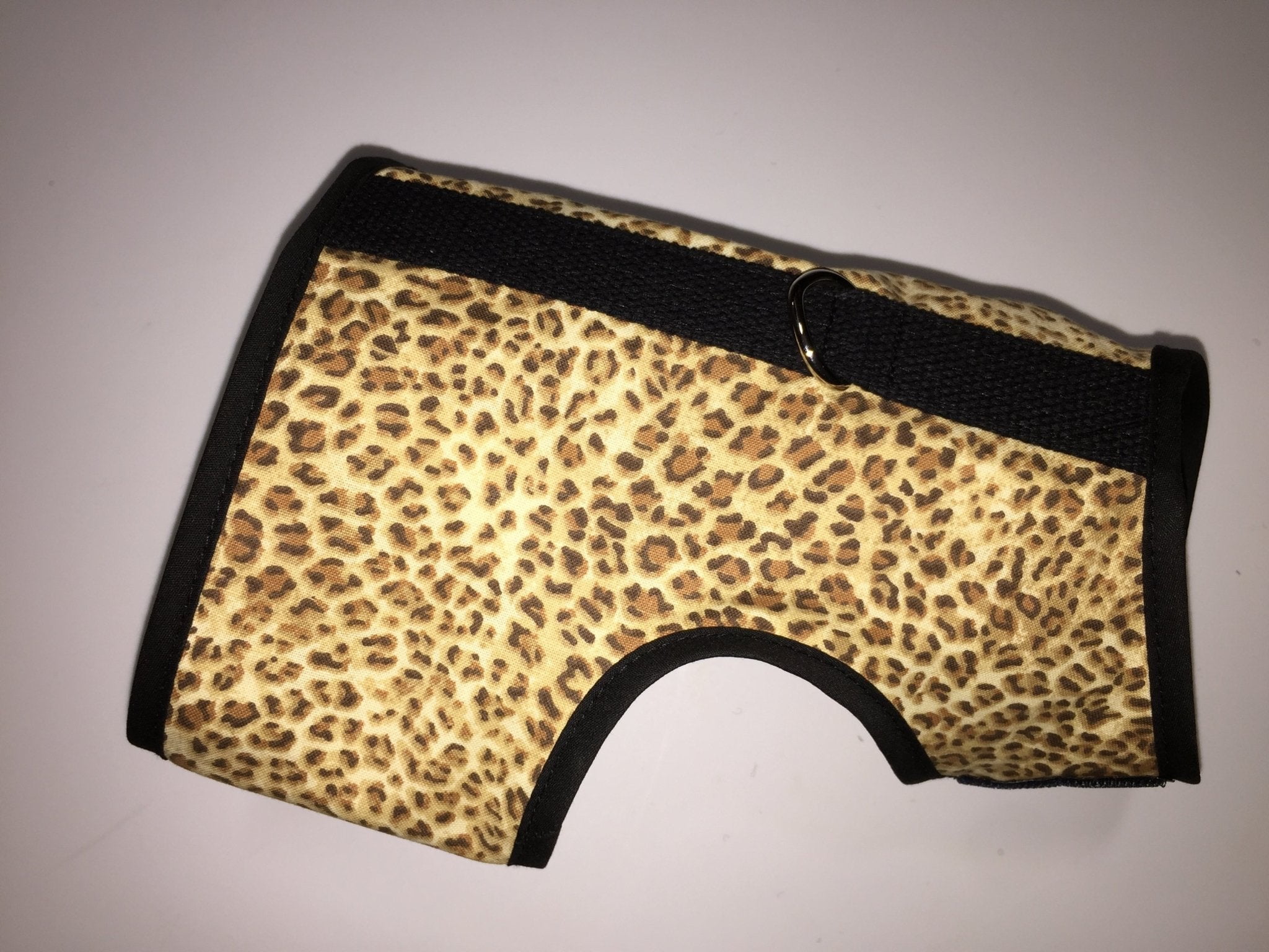 Kitty Holster Cat Harness (Made in USA) Color: Leopard, Size: S/M