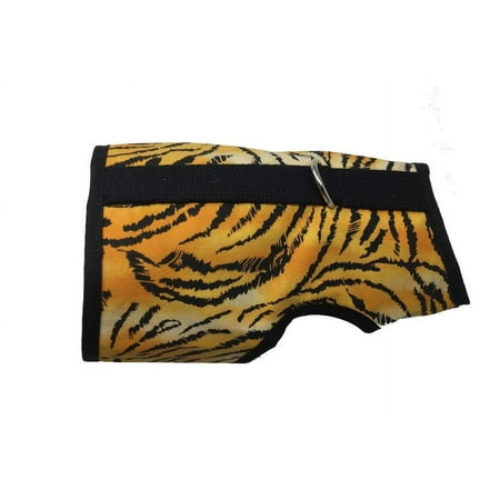 Kitty Holster Cat Harness (Made in USA) Color: Tiger Print, Size: XL