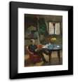 thumbnail image 1 of Kitty Kielland 18x24 Black Modern Framed Museum Art Print Titled - Arne Garborg Visiting the Artist's Studio in Paris (1887), 1 of 5