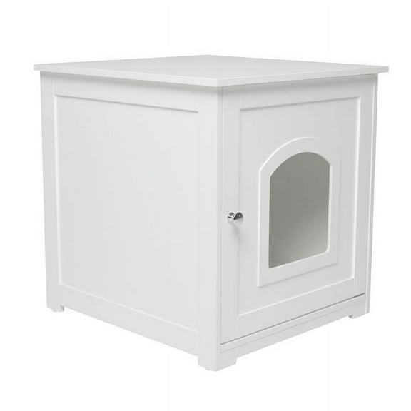Kitty Litter Loo, White
