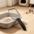 thumbnail image 1 of Kitty Litter Scoop, Stainless Steel Litter Shovel, Heavy Duty Metal Mesh Waste Collector with Deep Slot Non Stick Design, 1 of 6