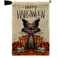 thumbnail image 1 of Kitty O Ween Falltime Halloween 13 x 18.5. in. Double-Sided Decorative Vertical House Garden Flag Set for Decoration Banner Yard Gift, 1 of 1
