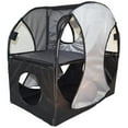 thumbnail image 1 of Kitty Play Pet Cat House, Grey & Black - One Size, 1 of 1