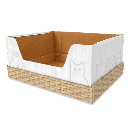 Kitty Poo Club's Extra-Large Recyclable Cat Litter Box