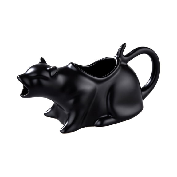 Puking Cat Gravy Boat, Funny Ceramic Kitty Sauce Pitcher - Walmart.com