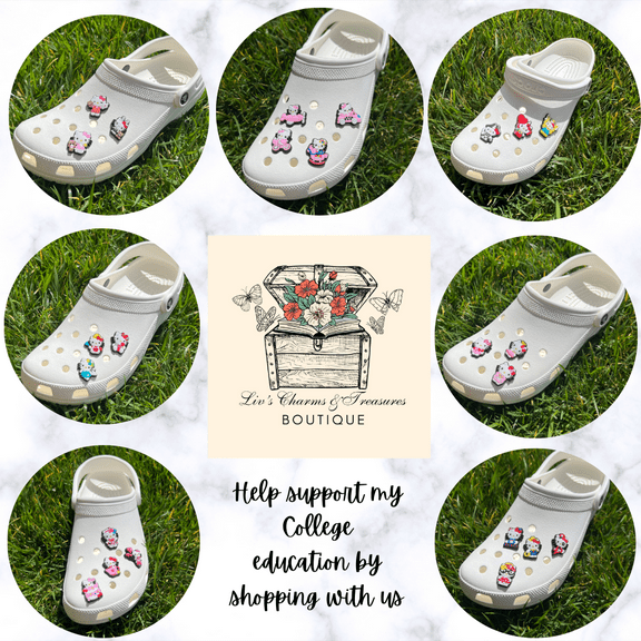 Kitty Shoe Charms Sets