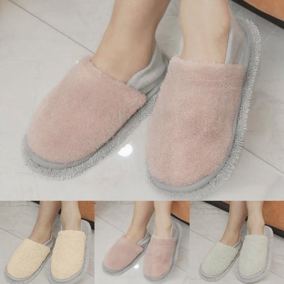 Kitty Slippers For Women Plush Memory Foam House Slippers Closed Toe Shoes With Non- Sole Cozy Warm Fuzzy Home Shoes Light Green One Size