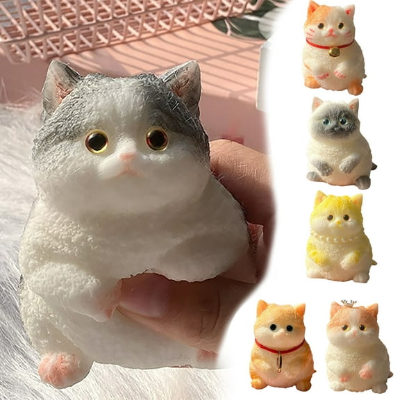 Kitty Soft Toys Big Kitty Soft Toys Funny Cute Super Soft Kitty Soft Stress Relief Toys Stress Relief Sensory Christmas Toys Gifts For Kitty Lovers