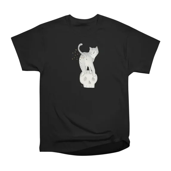 Kitty Sparkles T-Shirt Tee Gift For Him Merch For Her Apparel For Friend