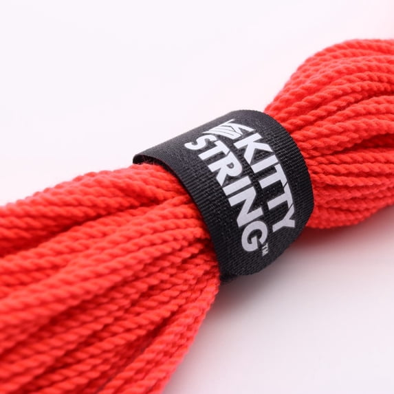 Kitty String First Class 100 Pack Yo-Yo String - Fat YoYo String (Hot Pink)