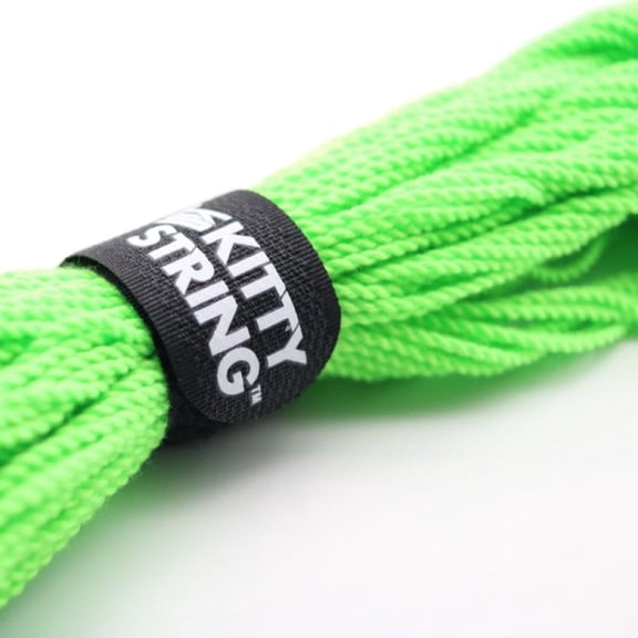 Kitty String First Class 50 Pack Yo-Yo String - Normal YoYo String (Lime Green)