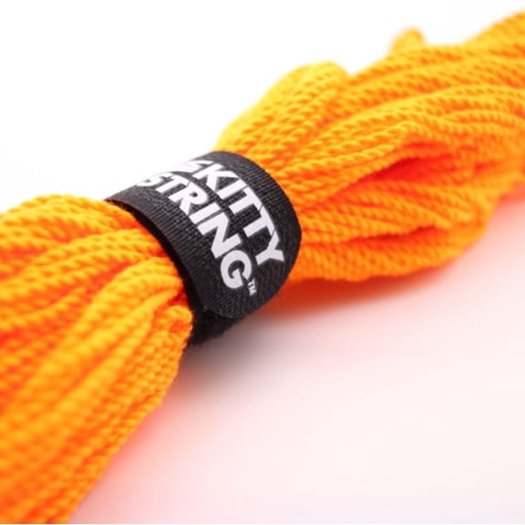 Kitty String First Class 50 Pack Yo-Yo String - Normal YoYo String (Orange)