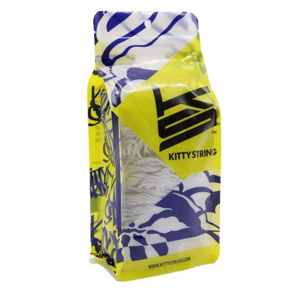 Kitty String Sub Standard 100 Pack Yo-Yo String - Fat YoYo String (White)