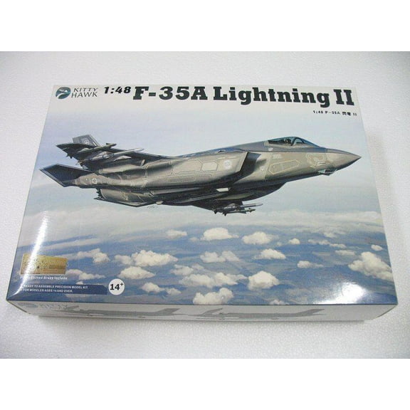 Kitty hawk KH80103 1/48 F-35A Lightning II plastic model kit in limited