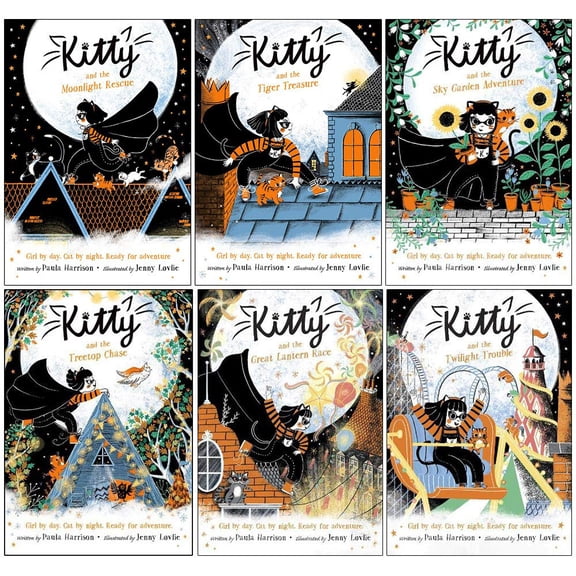 Kitty's Superhero Adventures by Paula Harrison 6 Books Collection - Ages 5+ - Paperback