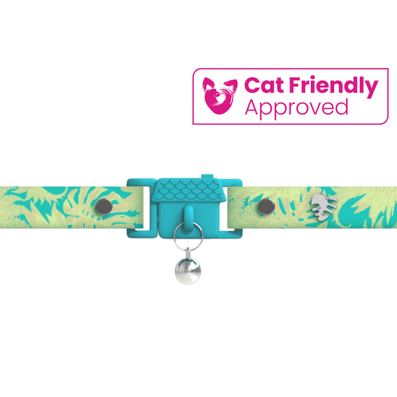 Kittyrama Jungle Cat Collar. As Seen in Vogue. Award Winning and Vet Approved