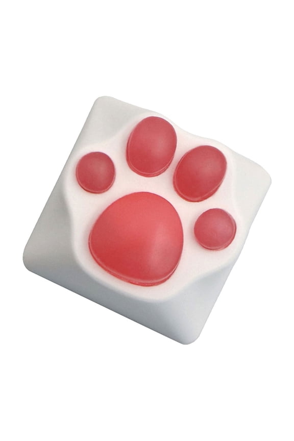 Kittys Paws Handmade Customizeds Silicone Keycap for Switches Mechanical Keyboards