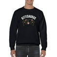 thumbnail image 1 of Kittysaurus Cute Design Sweatshirt Men -GoatDeals Designs, Male 3X-Large, 1 of 4