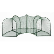 Kittywalk Curves 4 Outdoor Cat Cage Enclosure, Green, 96 x 18 x 24