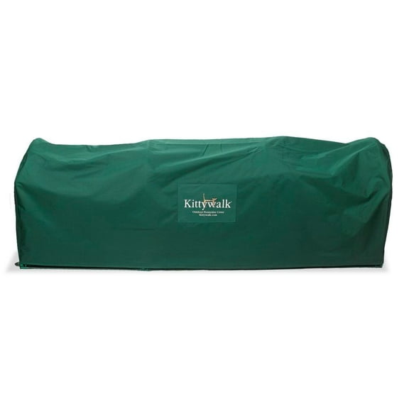 Kittywalk Outdoor Protective Cover for Kittywalk Teepee, Green, 48" x 48" x 72"