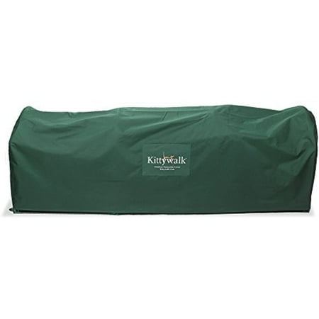 Kittywalk Outdoor Protective Cover for Kittywalk Town and Country Collection Green 96" x 18" x 72"
