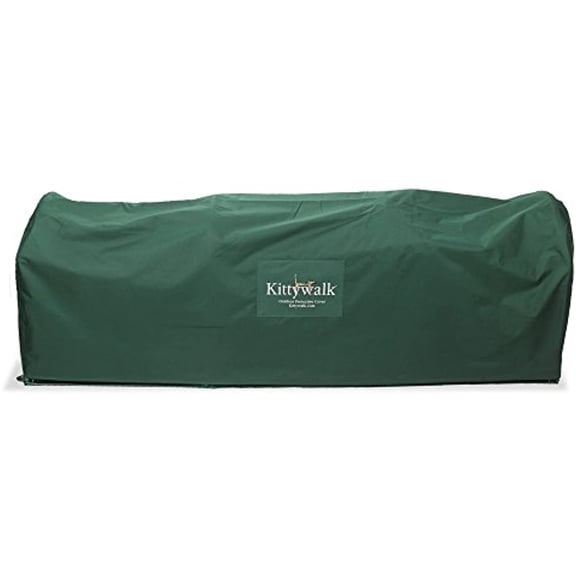 Kittywalk Outdoor Protective Cover for Kittywalk Town and Country Collection Green 96" x 18" x 72"