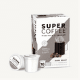 thumbnail image 1 of Kitu Super Coffee, Dark Roast Coffee Pods, 10 Pack, K-Cup Compatible, 1 of 13