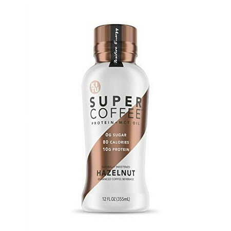 Kitu Super Coffee, Hazelnut Protein Coffee, 12 fl oz
