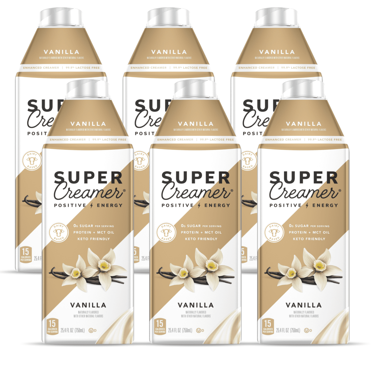 Kitu Super Creamer (25.4 fl oz) Flavor Vanilla, Size 6Pack