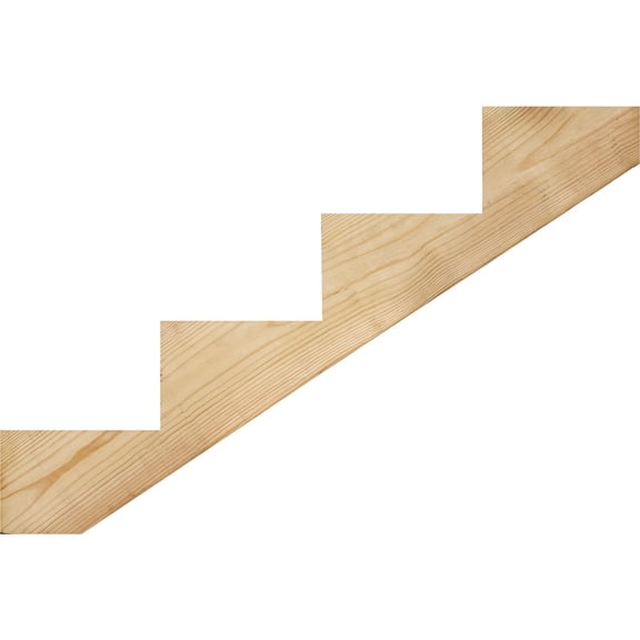 Kitzmans Treated Precut Stair Stringer