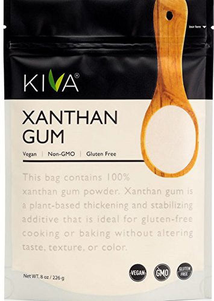 Kiva All Natural, Xanthan Gum (Stew, Soup and Sauce Thickening Powder