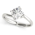 thumbnail image 1 of Kiva Jewel 1.66 Ct Round Cut Lab Created Diamond Wedding Ring - 14K White Gold Plated Engagement Ring for Women's - Classic Solitaire Diamond Ring - A Stunning Addition to Her Jewelry Collection, 1 of 5