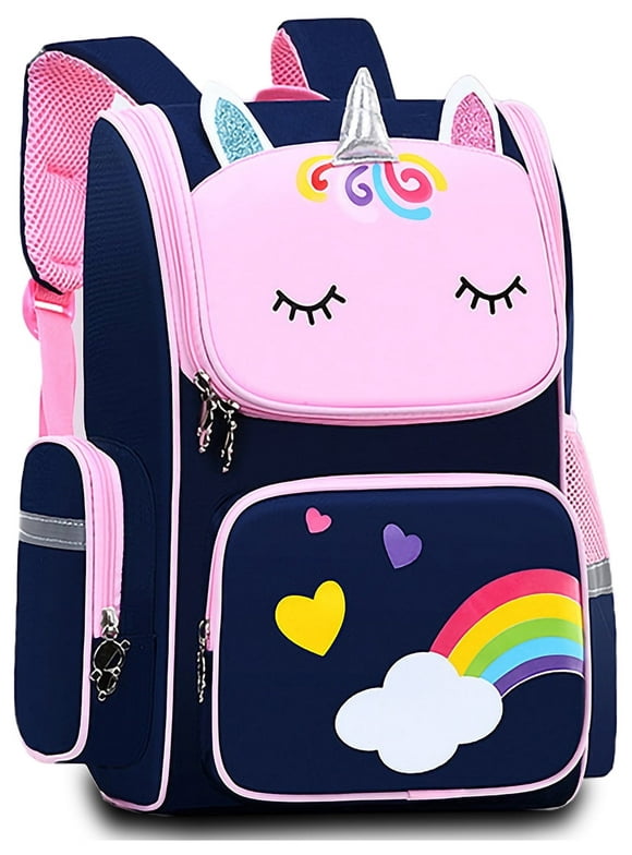 School Backpack Bag for Girls,Waterproof Kids Backpack Lightweight Bookbag for Children Teens