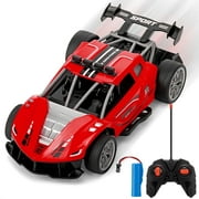 Kivdit 1:16 RC Cars,2.4GHz High Speed Remote Control Cars,All Terrain RC Drift Cars for Kids,Toys for Boys Girls(Red)