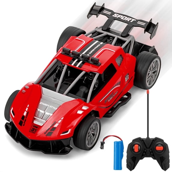 Gmdisc 1:16 RC Cars,2.4GHz High Speed Remote Control Cars,All Terrain RC Drift Cars for Kids,Toys for Boys Girls(Red)