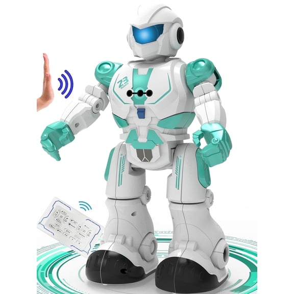 Kivdit Remote Control Robot Toys for Kids,Singing Dancing Programmable RC Robot with Gesture Sensing,Birthday Gift for Boys Girls