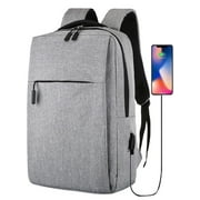 Kivdit School Backpack Bag for Boys,Lightweight Boys Backpack Bookbag for Kids Teens,Gray
