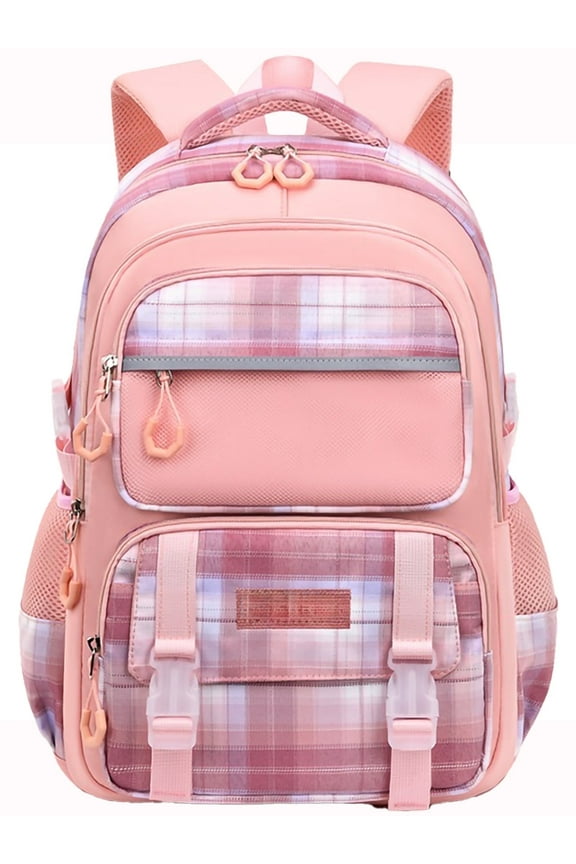 School Backpack Bag for Girls,Kids Teens Backpack Waterproof School Bookbag for Girls,Pink