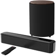 thumbnail image 1 of KIVDIT 2.1 Sound Bar for TV,Bluetooth 5.4 Small Soundbar with Subwoofer,Bass Adjustable Home Theater TV Speaker & Stereo Surround Sound System, 1 of 8