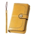 thumbnail image 1 of Gmdisc Wallets for Women Genuine Leather Wallet Credit Card Holder with RFID Blocking Large Capacity, 1 of 9