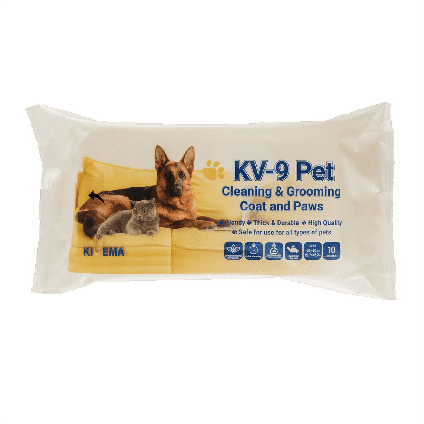 Hugs Pet Products Massaging Pet Palm Brush Small Massaging Pet Palm