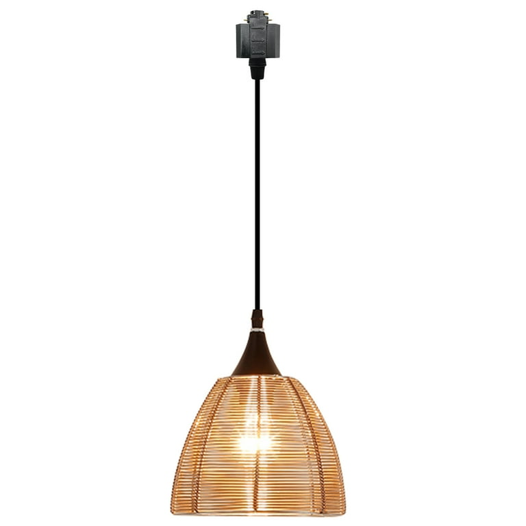 Kiven 1 Light H Type track lighting pendants Modern h track pendant lights Decorative Track Lighting Fixture for Kitchen Island Hallway Gold Aluminum